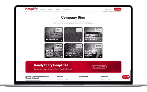 graphic of a bio